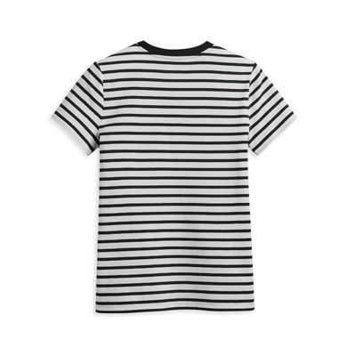 Womens Forever Striped Tee - YD Stripe - Black Beauty