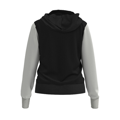 Womens Winding Roads Pullover Hoodie - Colorblocked - Black Beauty