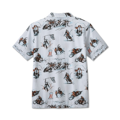 Mens Twisty Aloha Print Shirt - Allover Custom Print