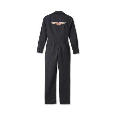 Womens 120th Anniversary Speedbird Coverall - Black Beauty