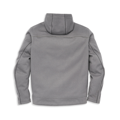 Mens Deflector Hooded Riding Fleece - Asphalt