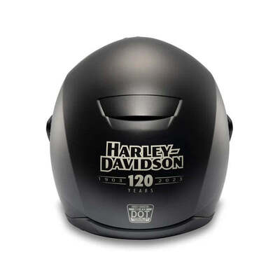 Harley-Davidson  Hyde Way 120th Anniversary X13 Full Face Helmet - Black