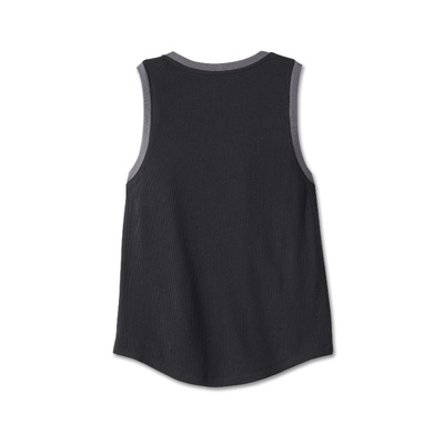 Womens Division  Solid Tank - Black Beauty