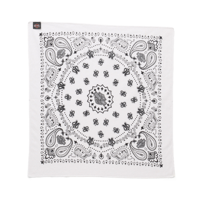 American Heritage Oversized Bandana - Bright White