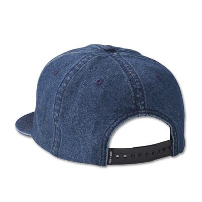 Bar &amp; Shield Denim Snapback Cap - Peacoat - OSFM