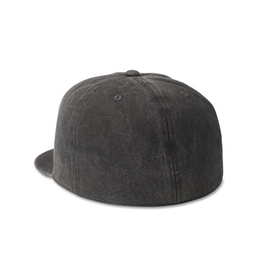 Bar &amp; Shield Washed Fitted Cap - Black Beauty