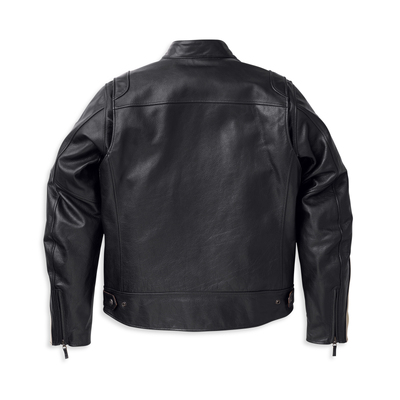 Harley-Davidson Mens Enduro Leather Riding Jacket - Black