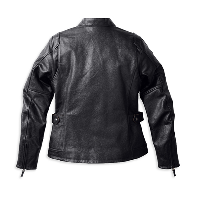 Womens Enduro Leather Jacket - Black