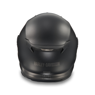 H-D Division X15 Full Face Skull Graphic Helmet - Matte - Harley Black/Black Olive