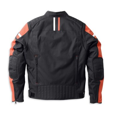 Harley-Davidson Mens Hazard Waterproof Textile Jacket - Colorblocked