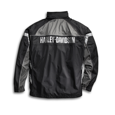 Harley-Davidson Full Speed Reflective Rainsuit - Black