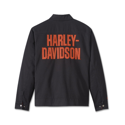 Harley-Davidson Men&#39;s Bar Font Jacket