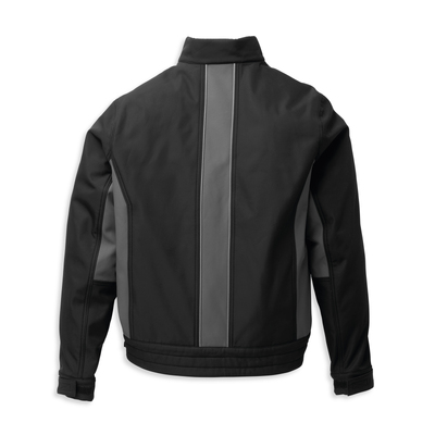 Harley-Davidson Mens Bar &amp; Shield Softshell Jacket - Black Beauty 2