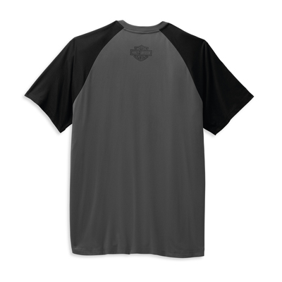 Harley-Davidson Mens Performance HD Tee - Blackened Pearl