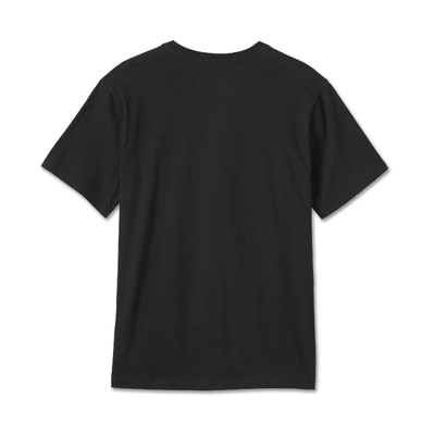 Mens Bar &amp; Shield Tee - Black