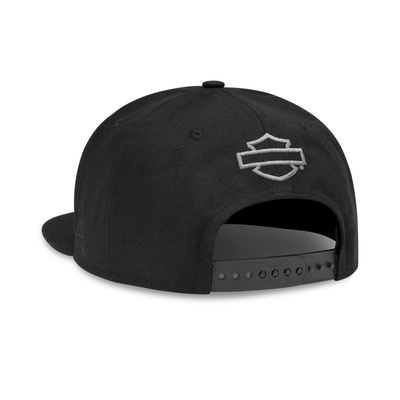 CAP-BB,WOVEN,BLACK