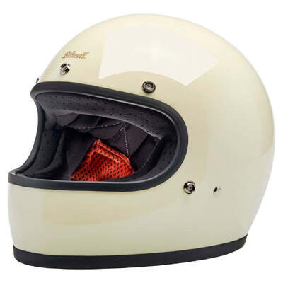 Biltwell Gringo ECE R22.06 Helmet - Vintage White