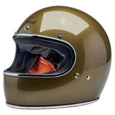 Biltwell Gringo ECE R22.06 Helmet - Ugly Gold Metallic