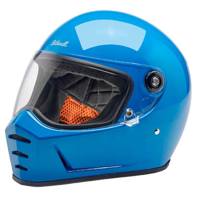 Biltwell Lane Splitter ECE R22.06 Helmet - Gloss Tahoe Blue