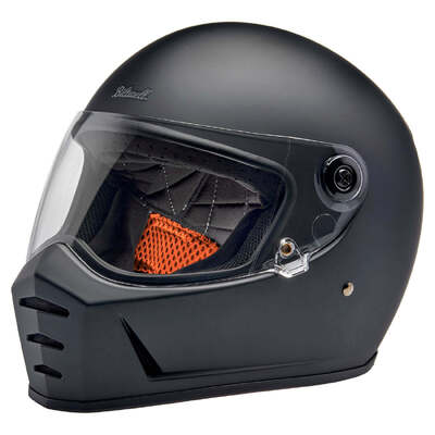 Biltwell Lane Splitter ECE R22.06 Helmet - Flat Black