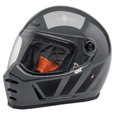 Biltwell Lane Splitter ECE R22.06 Helmet - Gloss Storm Grey