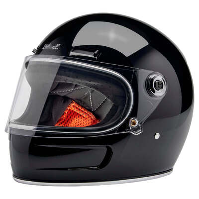 Biltwell Gringo SV ECE R22.06 Helmet - Gloss Black