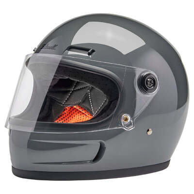 Biltwell Gringo SV ECE R22.06 Helmet - Gloss Storm Grey