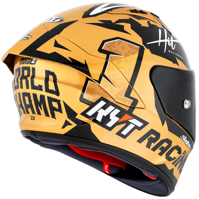 KYT NZ Race Augusto World Champion Helmet - Multi