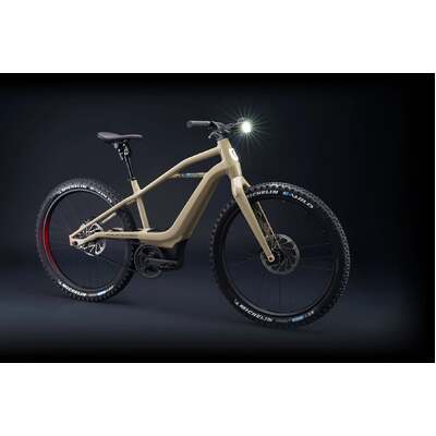 Serial 1 - BASH/MTN (Gen 2) | Electric Off-Road Bike | Yucca Tan / Gloss Graffiti