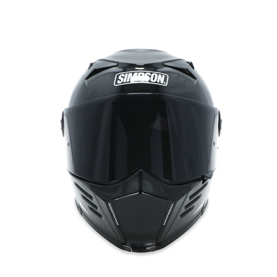 Simpson Mod Bandit Hellfire Modular Helmet - Black/White