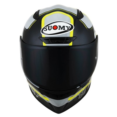 Suomy Track-1 97 ECE 22.06 Helmet - Grey/Yellow