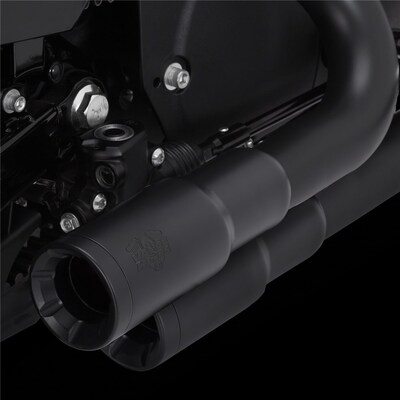 VANCE &amp; HINES V&amp;H MINI GRENADES BLK SPORTSTER 04-20