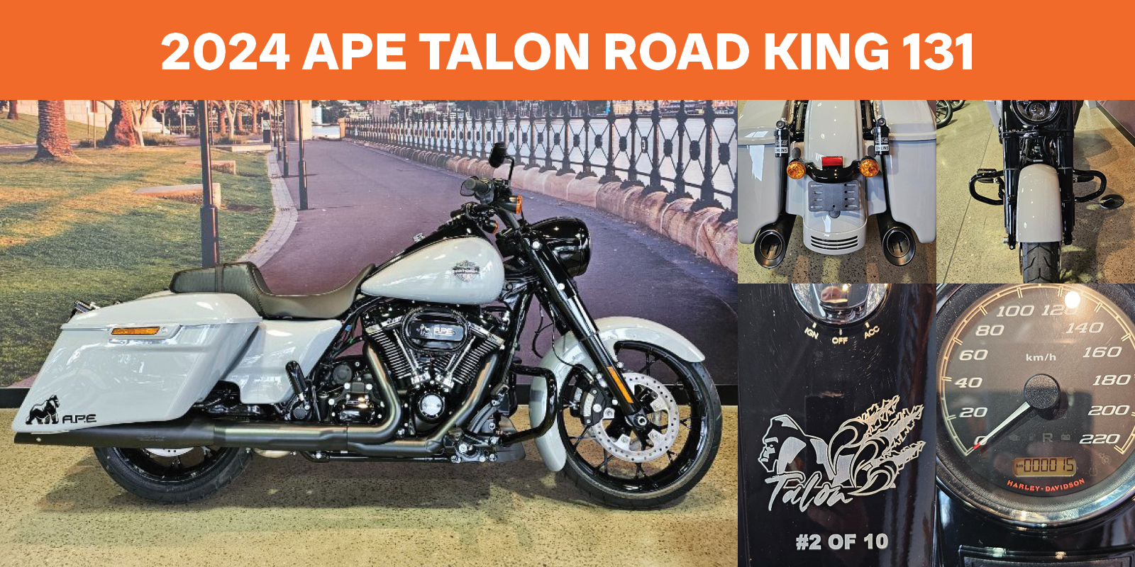 Limited Edition 2024 APE Talon Road King 131