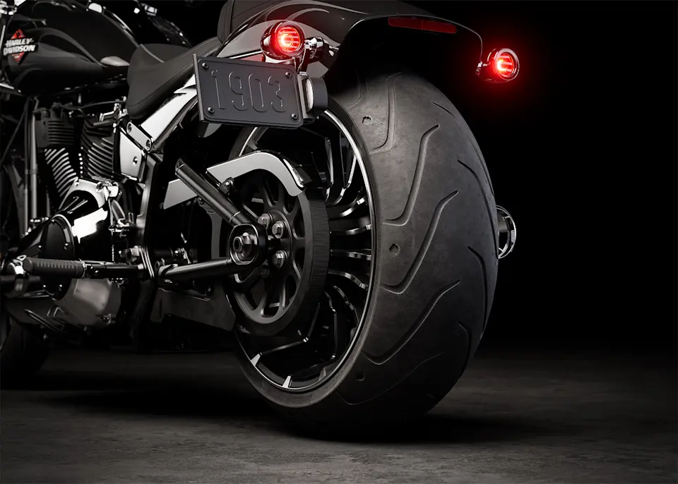 2025 Breakout motorcycle Rear wheel