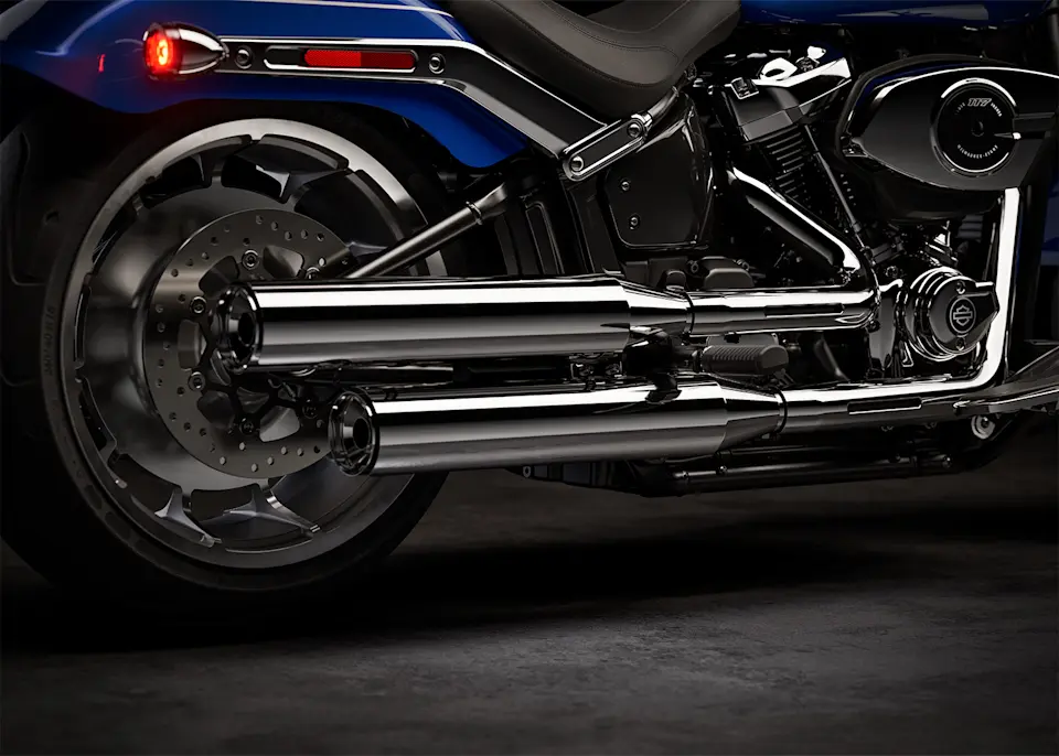 2025 Fat Boy Two-into-Two Exhaust 