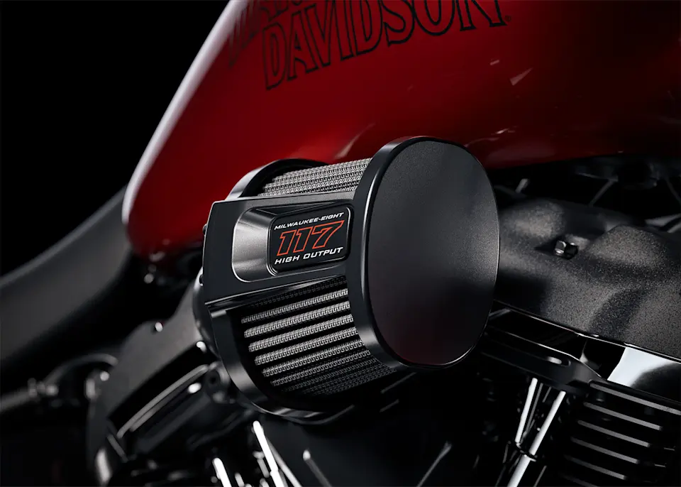 2025 Low Rider S motorcycle heavy breather intake 