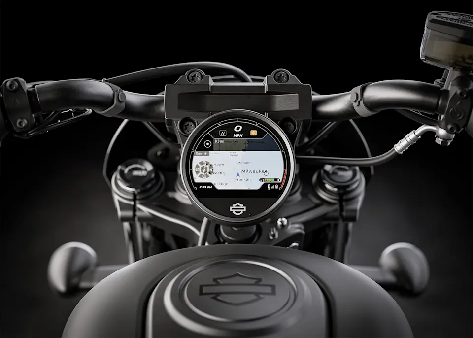 2025 Nightster Special motorcycle LCD display