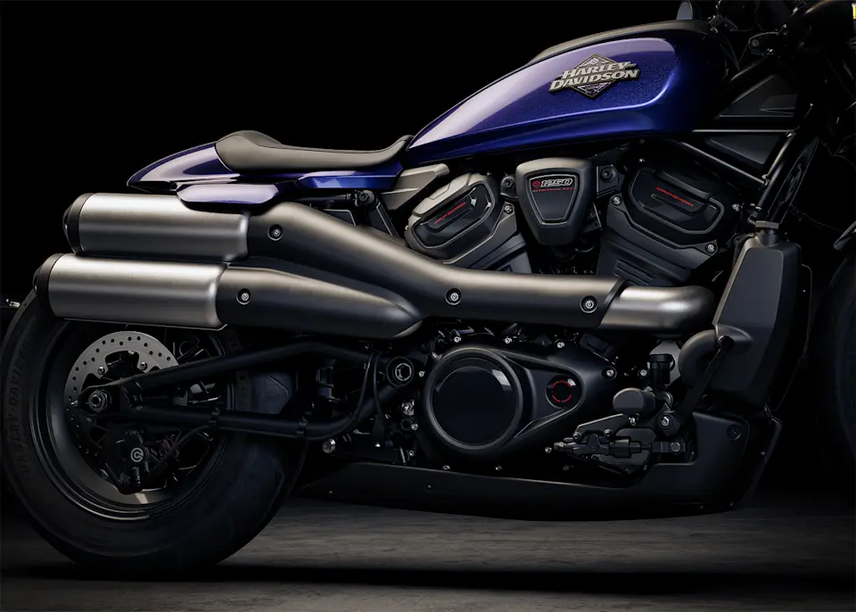 2025 Sportster S Blacked-Out Powertrain