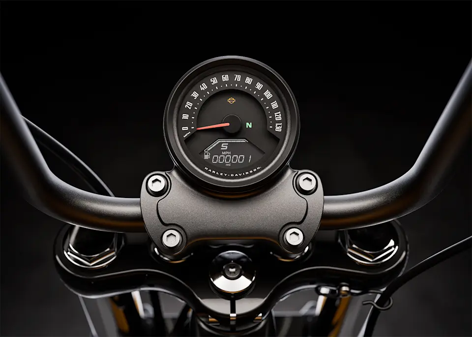 2025 Street Bob LCD Display