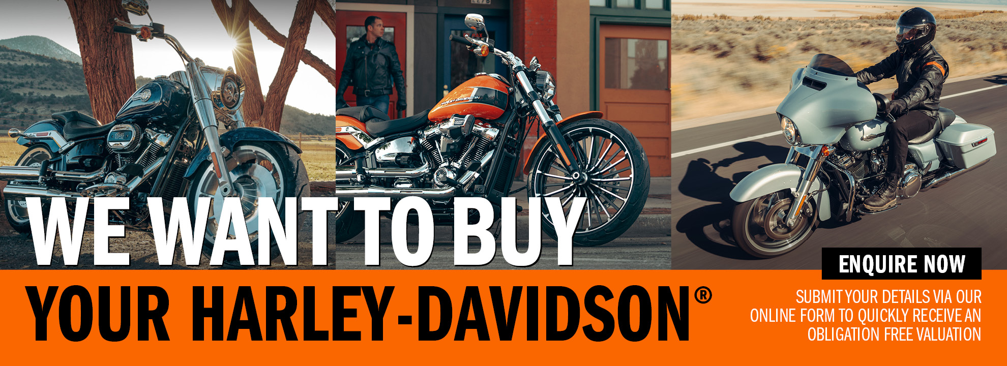 We Want to Buy Your Harley