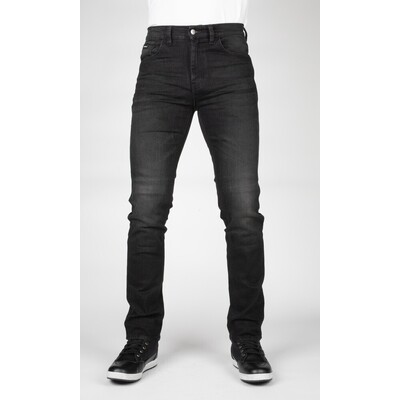 Bull-It Tactical Stone Wash Mens Slim Jeans - Black