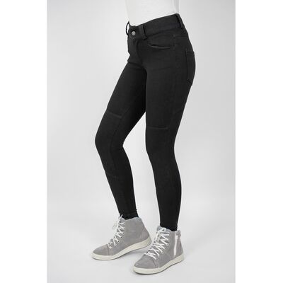 Bull-it Womens Luna LE Black Skinny Compression Jeggings - Black - 8