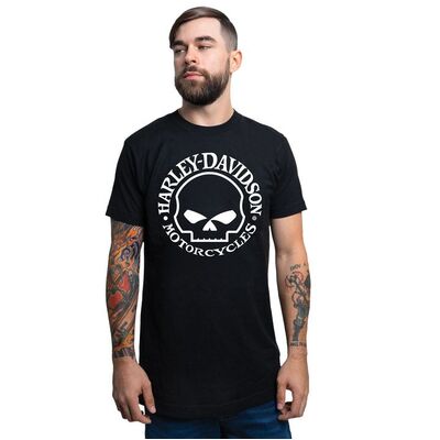 Mens Willie G Outline Tee - Black