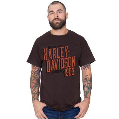 Mens Razor Tee - Brown