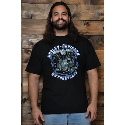 Mens Pan Thunder Tee - Black