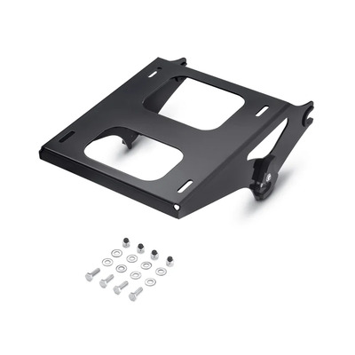 H-D Detachables Two-Up Tour-Pak Mounting Rack - Gloss Black