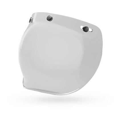 Bell Custom 500 3 Snap Bubble Visors - Clear