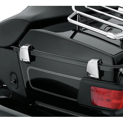 CHROME REAR SADDLEBAG GUARDS