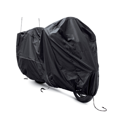 Indoor/Outdoor Motorcycle Cover - Black -  Touring and Freewheeler
