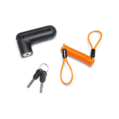 Orange Disc Brake Lock and Reminder Cord